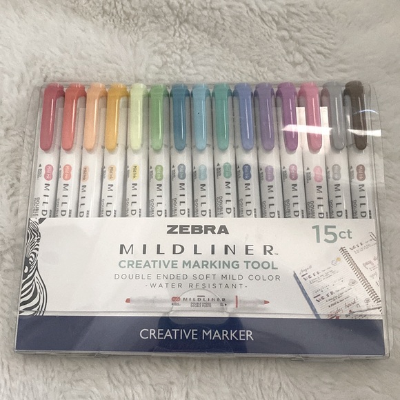 BNIB Zebra Mildliner Creative Marking Tool - Picture 2 of 11